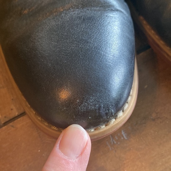 Florsheim Black Leather Belfast Buckle Strap Chelsea Ankle Boots Size 9 - Picture 11 of 13